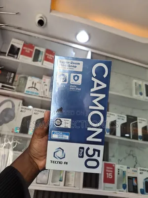 New Tecno Camon 50 Pro 256 GB White
