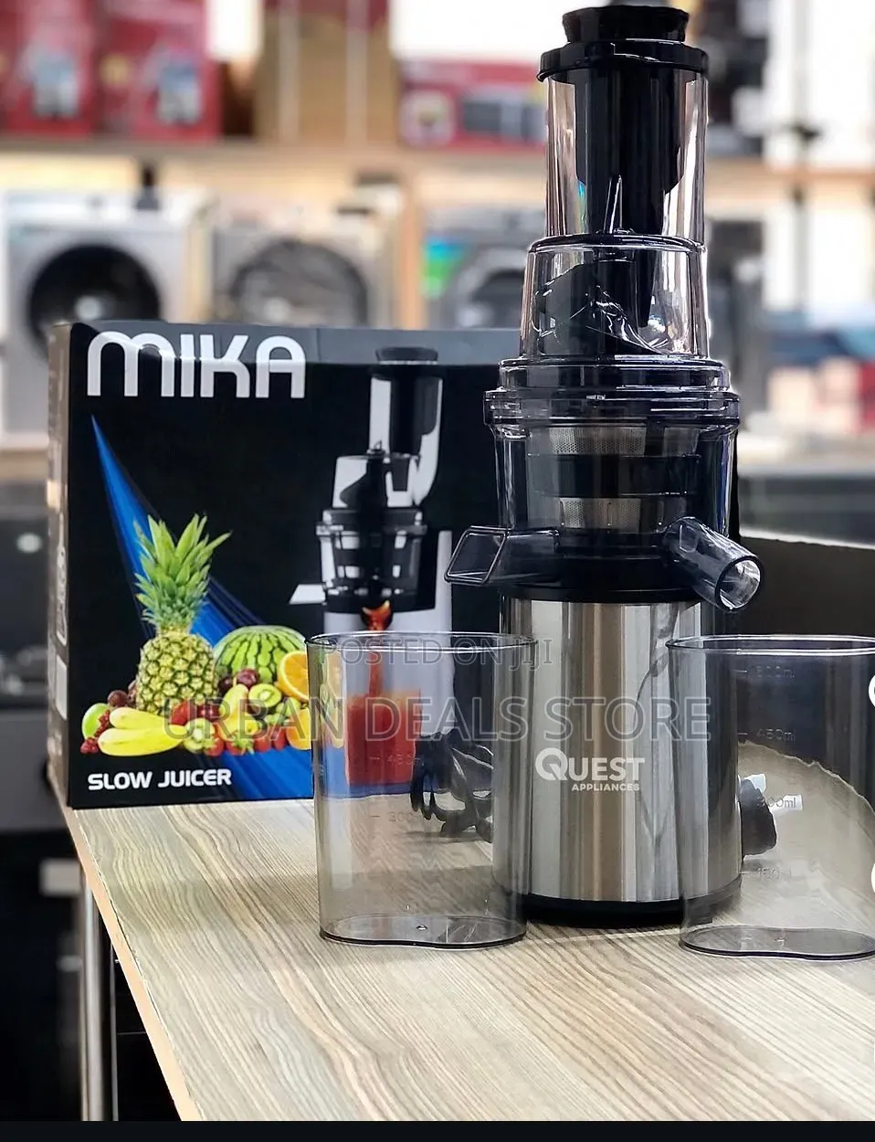 Mika Slow Juicer With One Year Warranty