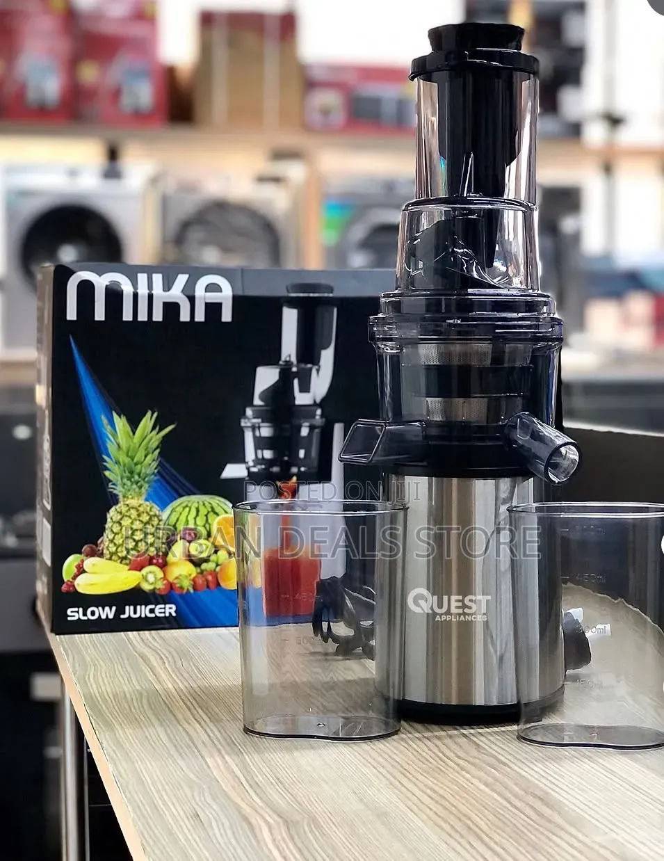 Mika Slow Juicer With One Year Warranty