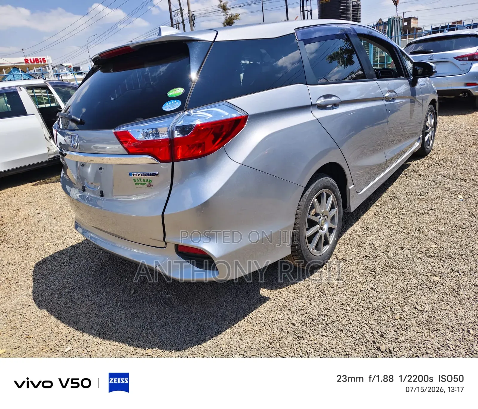 Honda Fit Shuttle 1.5 Hybrid 2WD 2020 Silver