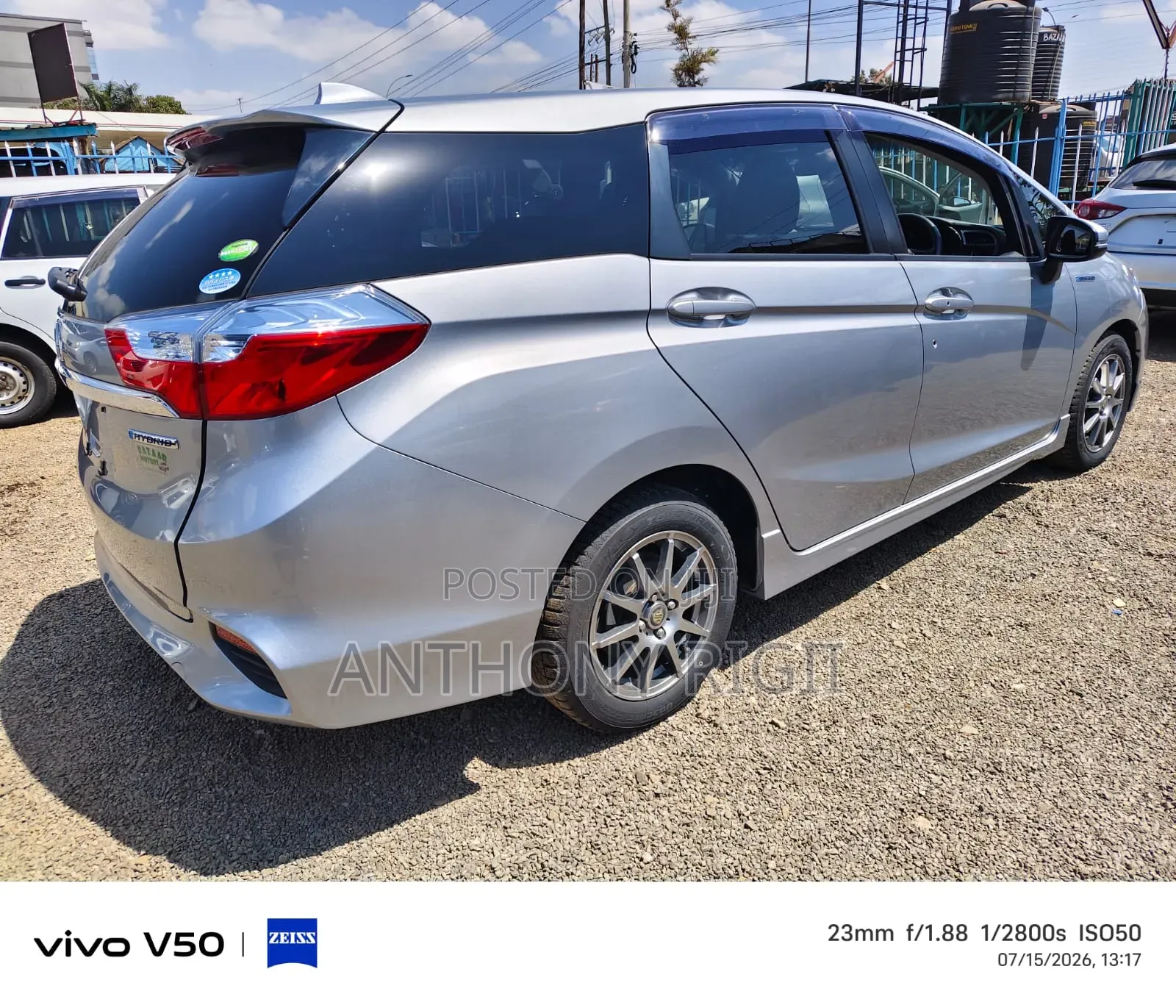 Honda Fit Shuttle 1.5 Hybrid 2WD 2020 Silver