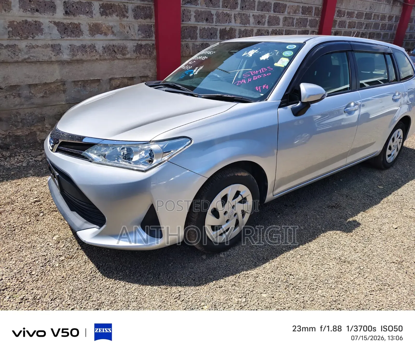 Toyota Corolla Fielder 2020 Silver