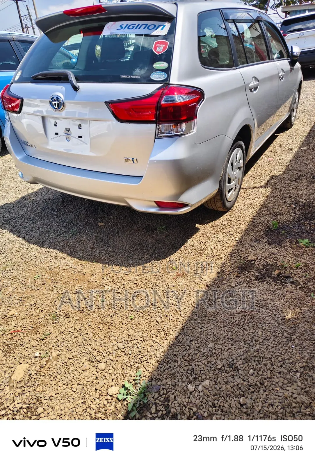 Toyota Corolla Fielder 2020 Silver