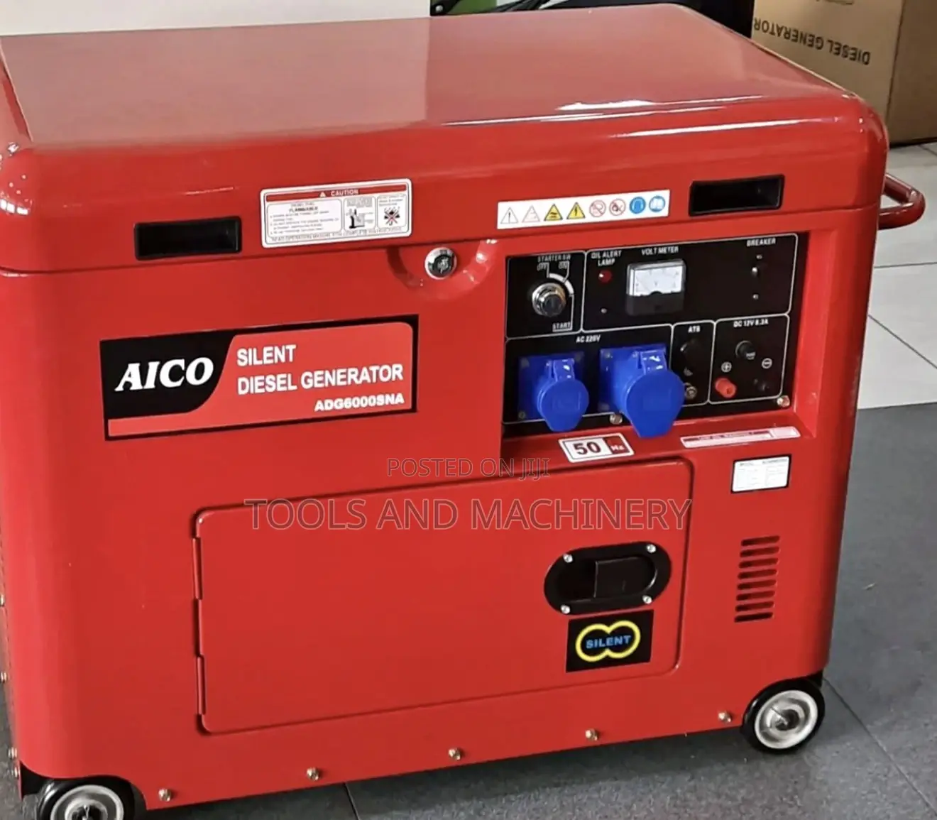 Aico Diesel Silent Generator Machine 10kva / Silent Generator Machine