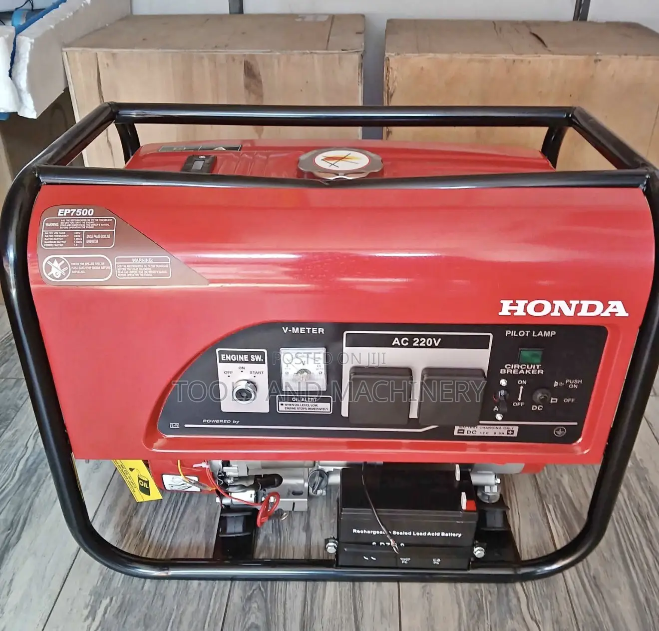 Honda 6.5kva Gasoline Generator Key Start/ Honda Generator Machine 6.5
