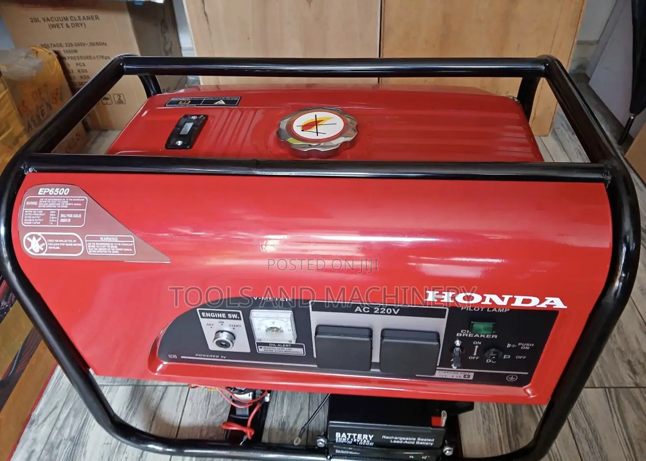 Honda 6.5kva Gasoline Generator Key Start/ Honda Generator Machine 6.5