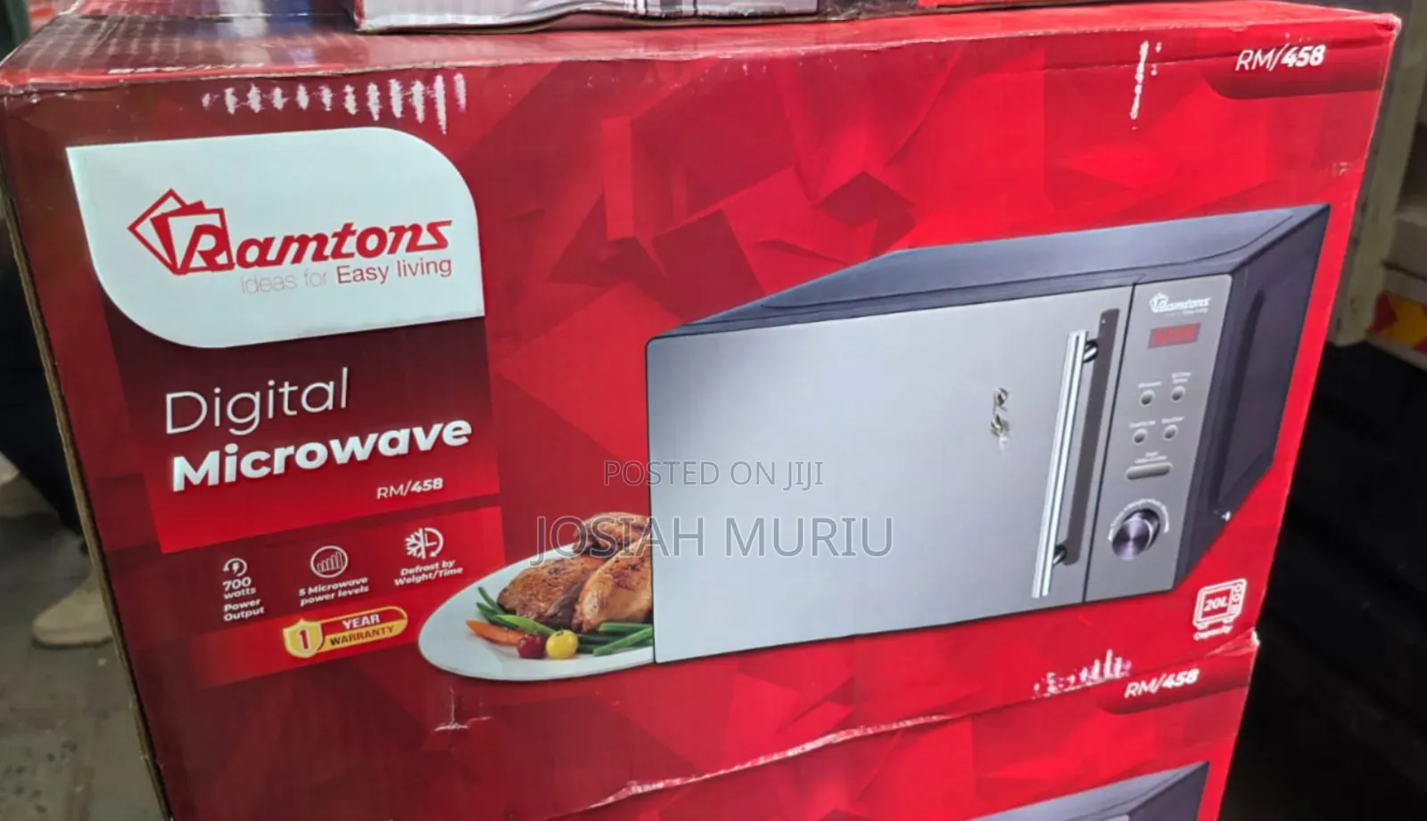 Ramtons Rm458 Semi Digital Microwave
