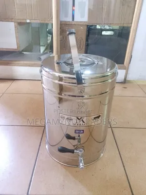 10LTR Stainless Steel Manual Tea Urn / MKRAFT STAINLESS STEEL TEA URN