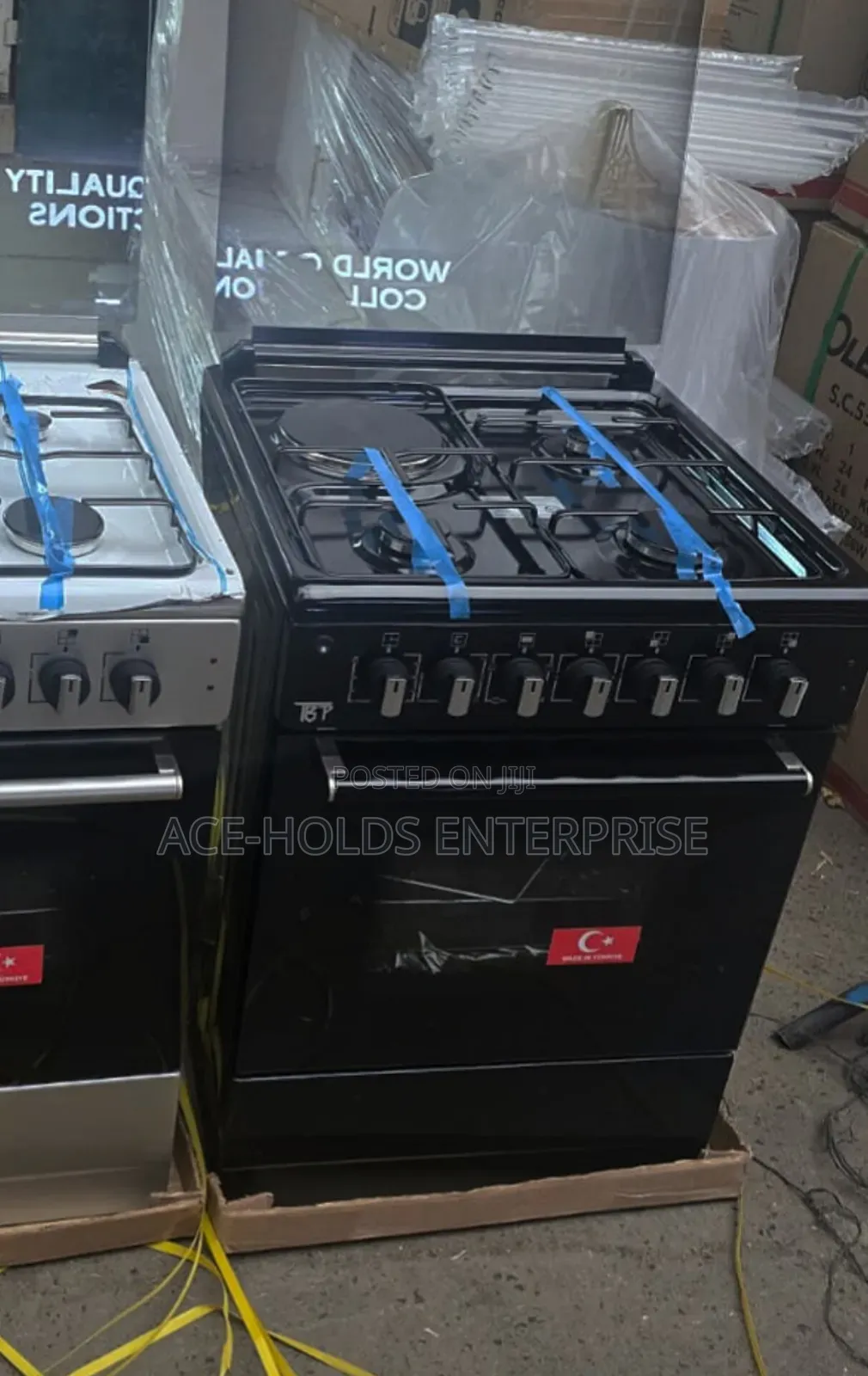 TPB Made in Turkey 60*60 - 3 Gas, 1 Electric Turbo Fan and Cast Iron