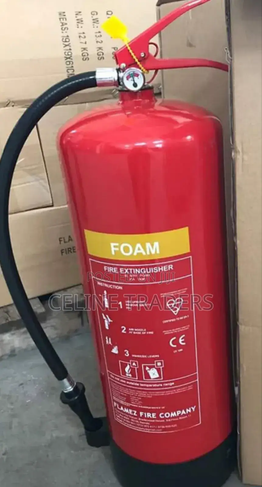 6 Litres Foam Fire Extinguisher