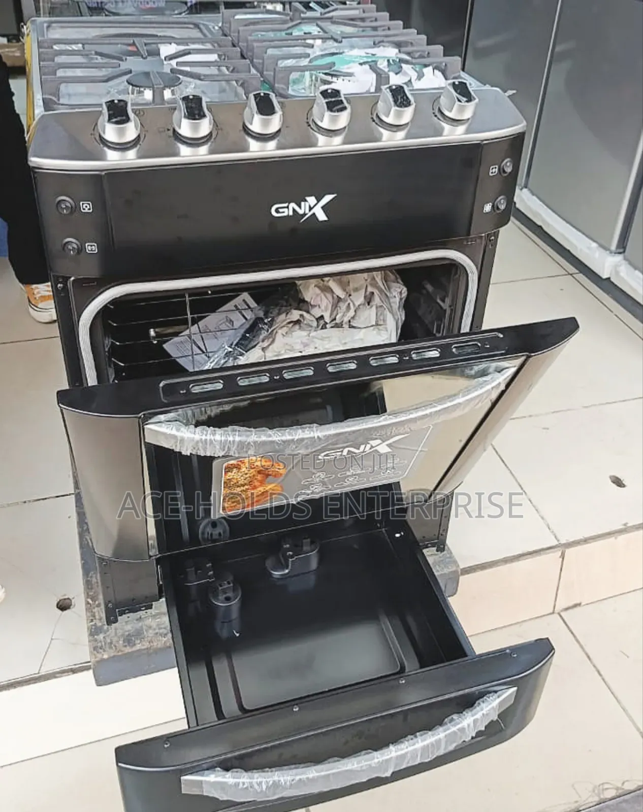 Heavy Cast Iron - GNIX 60*60 3+1 Cooker - Turbo Fan Food Warmer