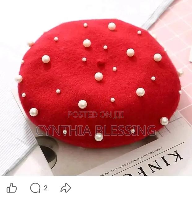 Beret Hats_white - thumbnail 2