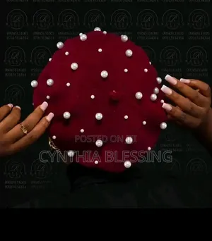 Beret Hats_white