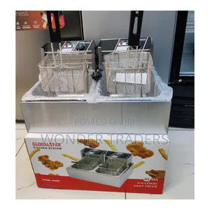 *Globalstar Double Fryer 12Litres