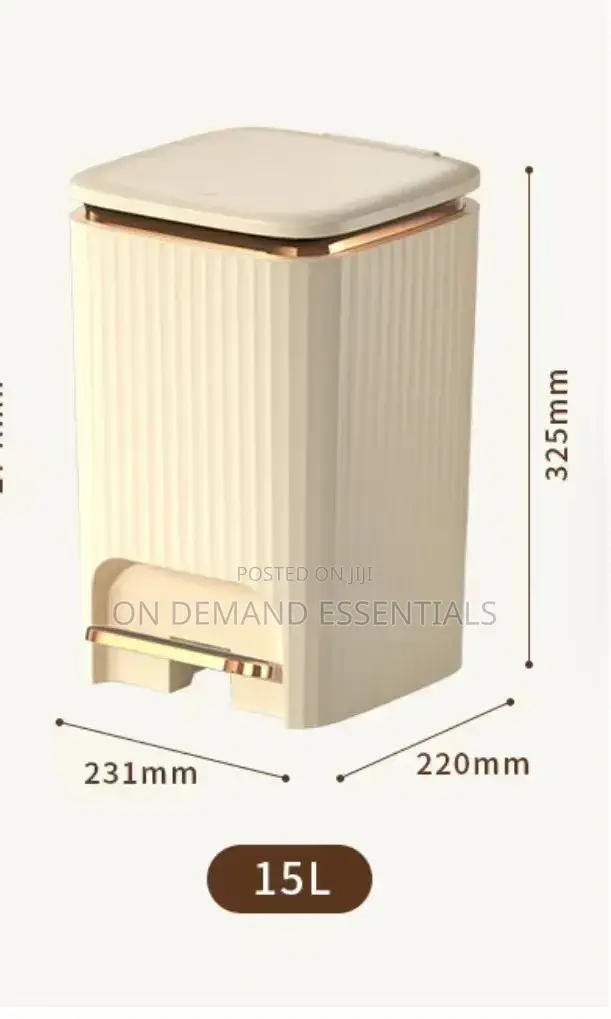 Foot Pedal Dustbin/Trash Can