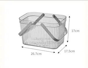 Transparent Bathroom Drain Basket