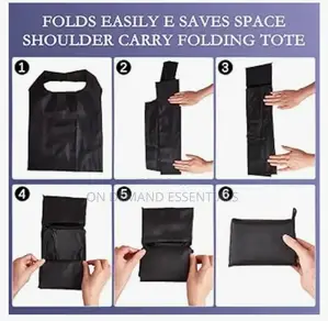 Foldable Carrier Bag Washable