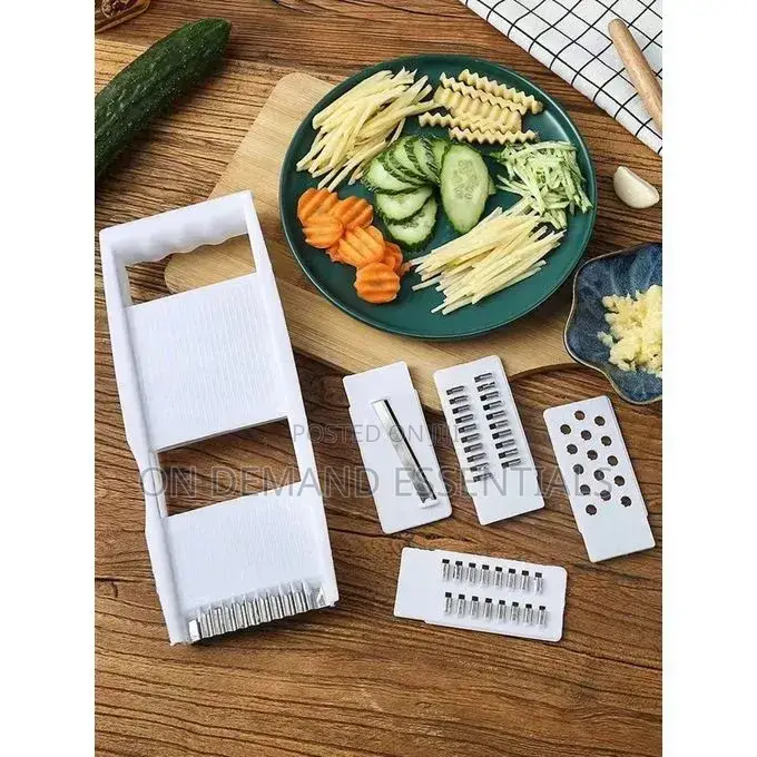 5 in 1 Manual Multi-Functional Vegetable Slicer Grater