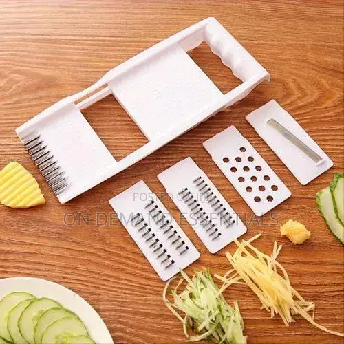 5 in 1 Manual Multi-Functional Vegetable Slicer Grater