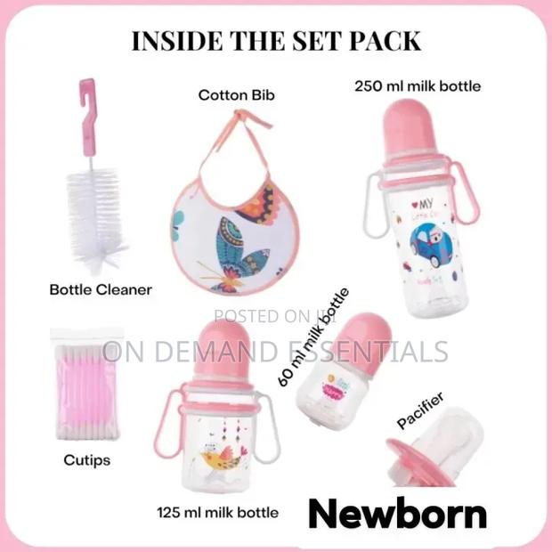 *8pcs Baby Feeding Bottle Newborn Gift Set Designed for Everyday Use - thumbnail 4