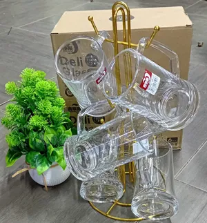 *Glass Cups 6 PCS at 1200*