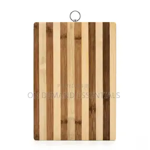 Bamboo Wooden Chopping Board for Kitchen | Thick Heavy Cutting Board