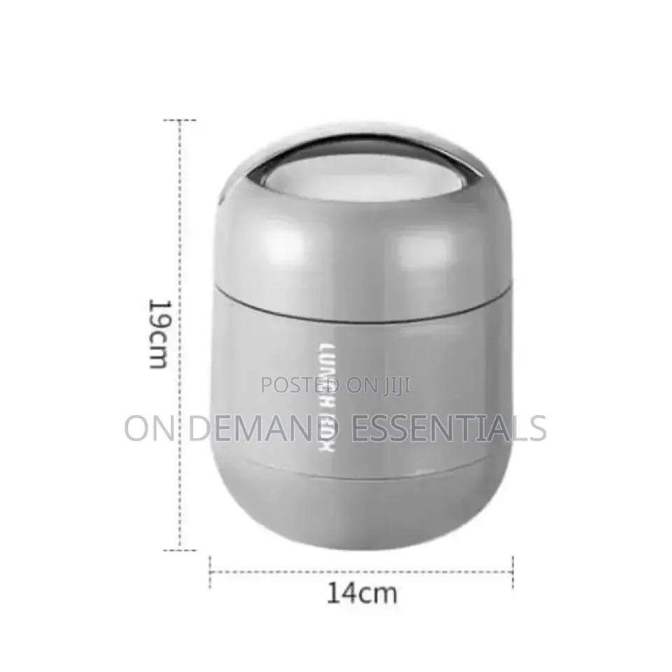Stainless Steel Food Portable Lunch Box 1000ml, Thermos Food Flask