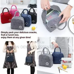 Panda Kids Lunch Box Bag, Ice Pack Bento Box Food Container