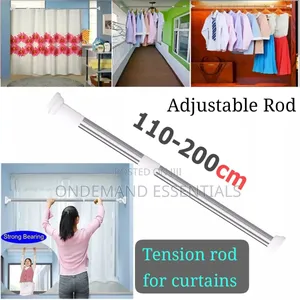 Clothes Hanger, Retractable Rod, Curtain Steel Rod