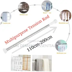 Clothes Hanger, Retractable Rod, Curtain Steel Rod