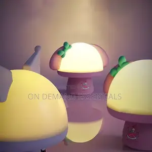 *Mushroom Starry Sky Lamp, With Kids Melodies, Cartoon Lamp