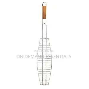 Fish Grill Basket, Rack Top Grade BBQ, Barbecue Grilling