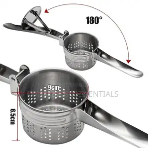 Potato Masher Ricer Press Mashed Potatoes Stainless Steel Crushing