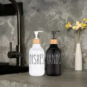 *500ml Glass Dish Soap or Hand Soap Dispenser