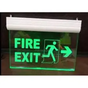 Reflective Fire Exit Sign
