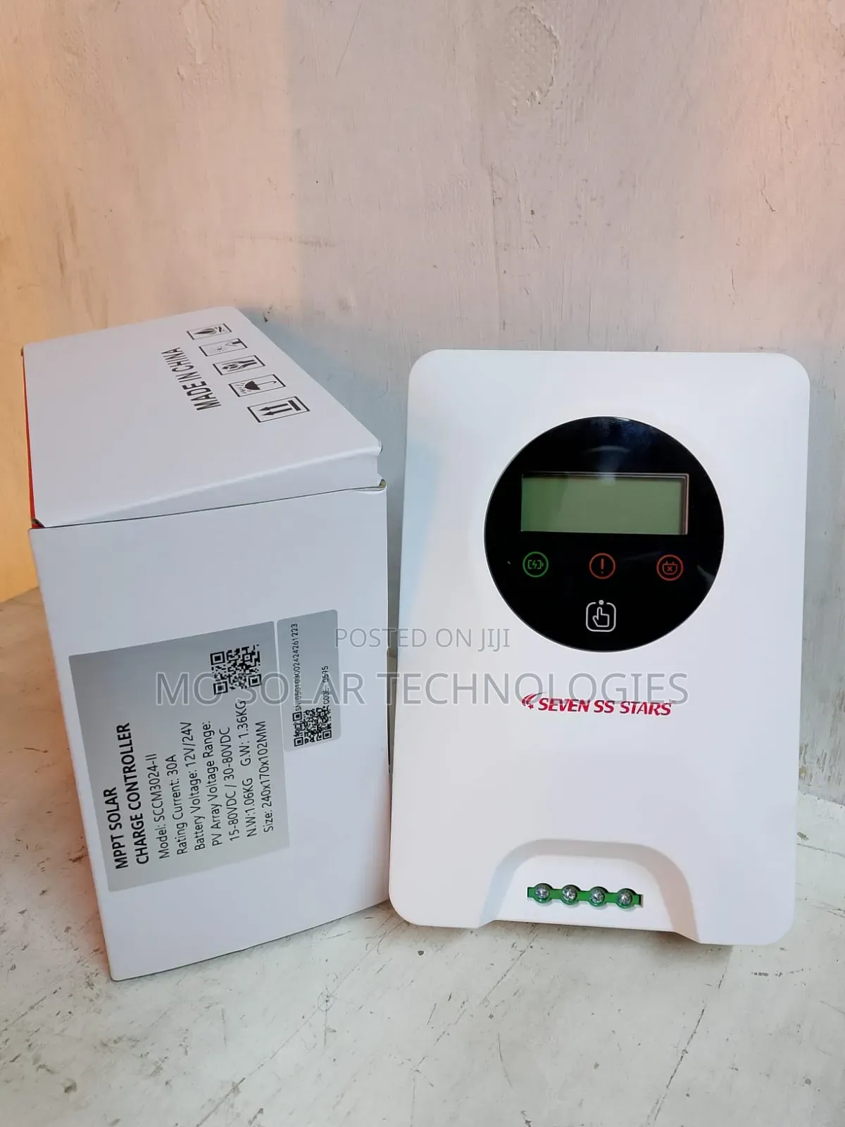 30amps Solar Seven Ss Stars MPPT Charge Controllers