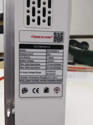 30amps Solar Seven Ss Stars MPPT Charge Controllers