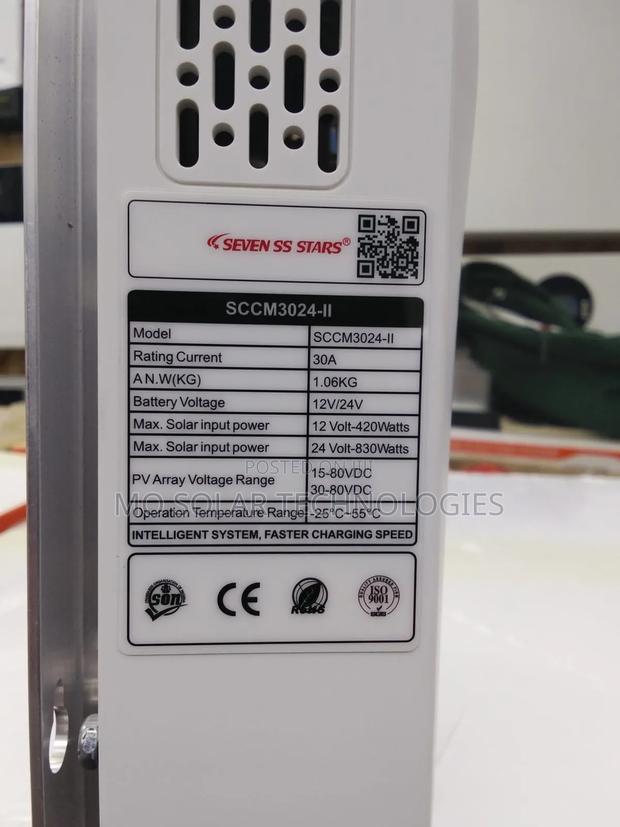 30amps Solar Seven Ss Stars MPPT Charge Controllers - thumbnail 2