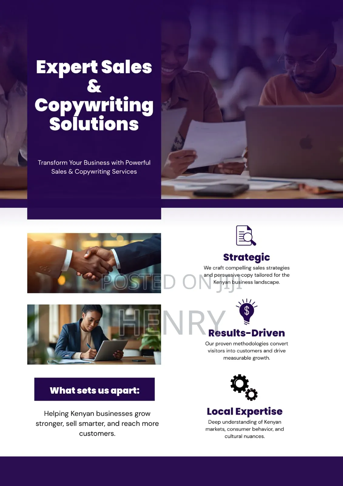Expert Sales Copywriting for Businesses