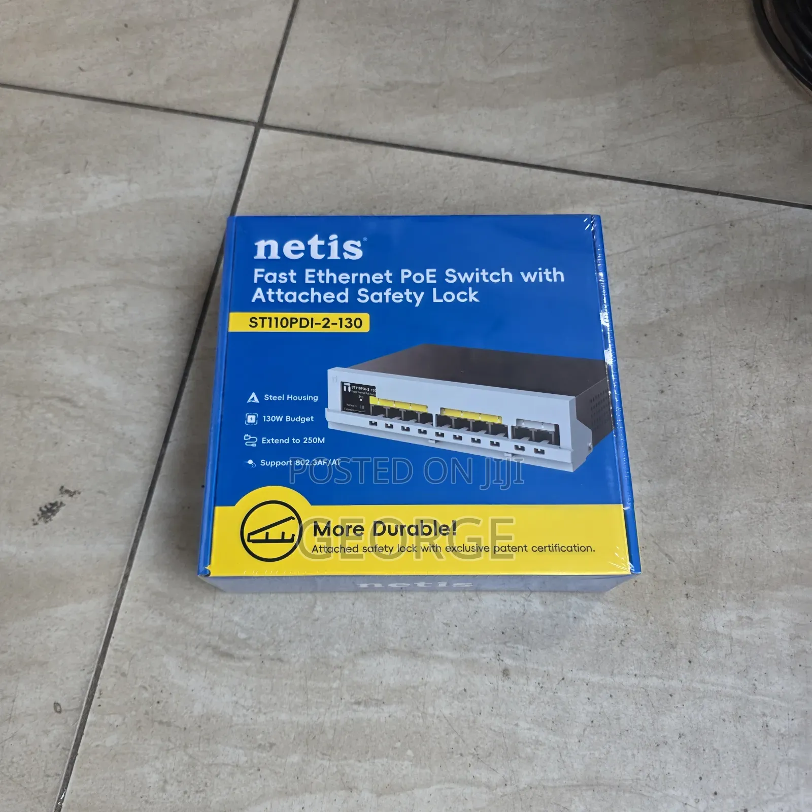 Netis ST110PDI-2-130 8-Port PoE Switch 120W With 2 Uplink Ports
