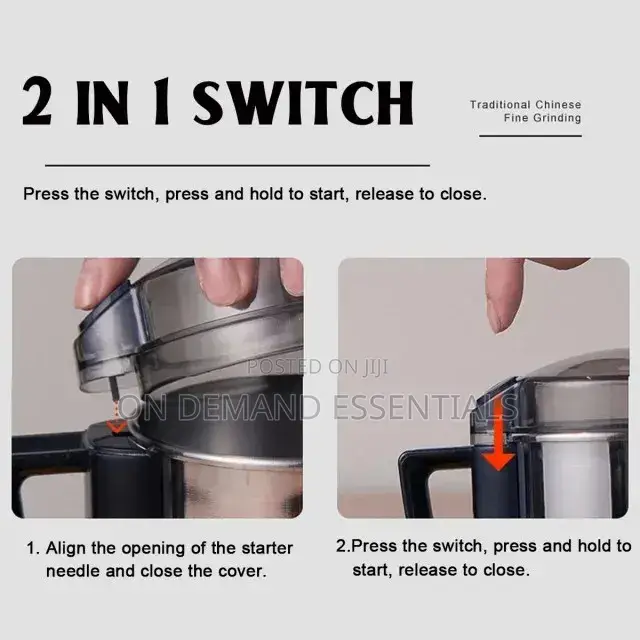 *300W Stainless Electric Coffee Grinder Electric Grinder