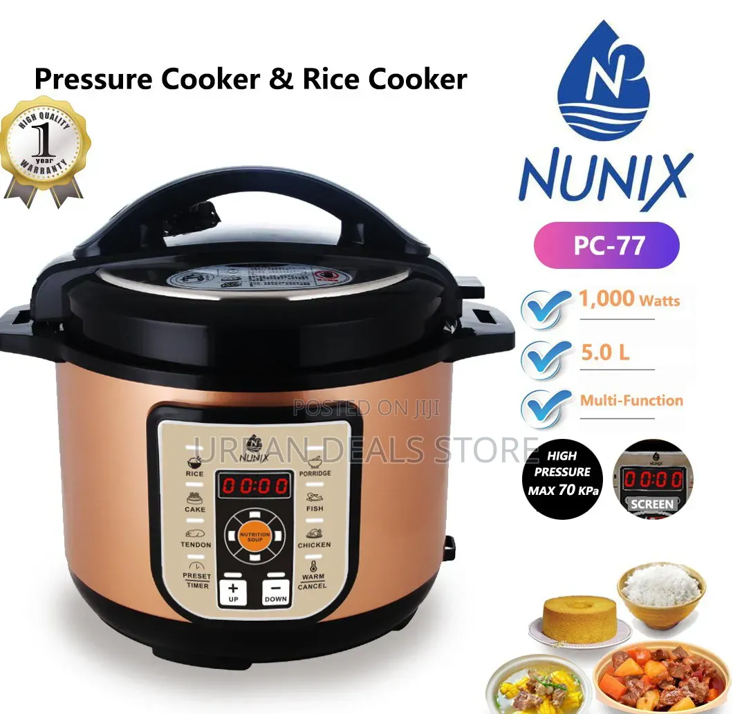 Nunix PC-77 Electric Pressure Cooker