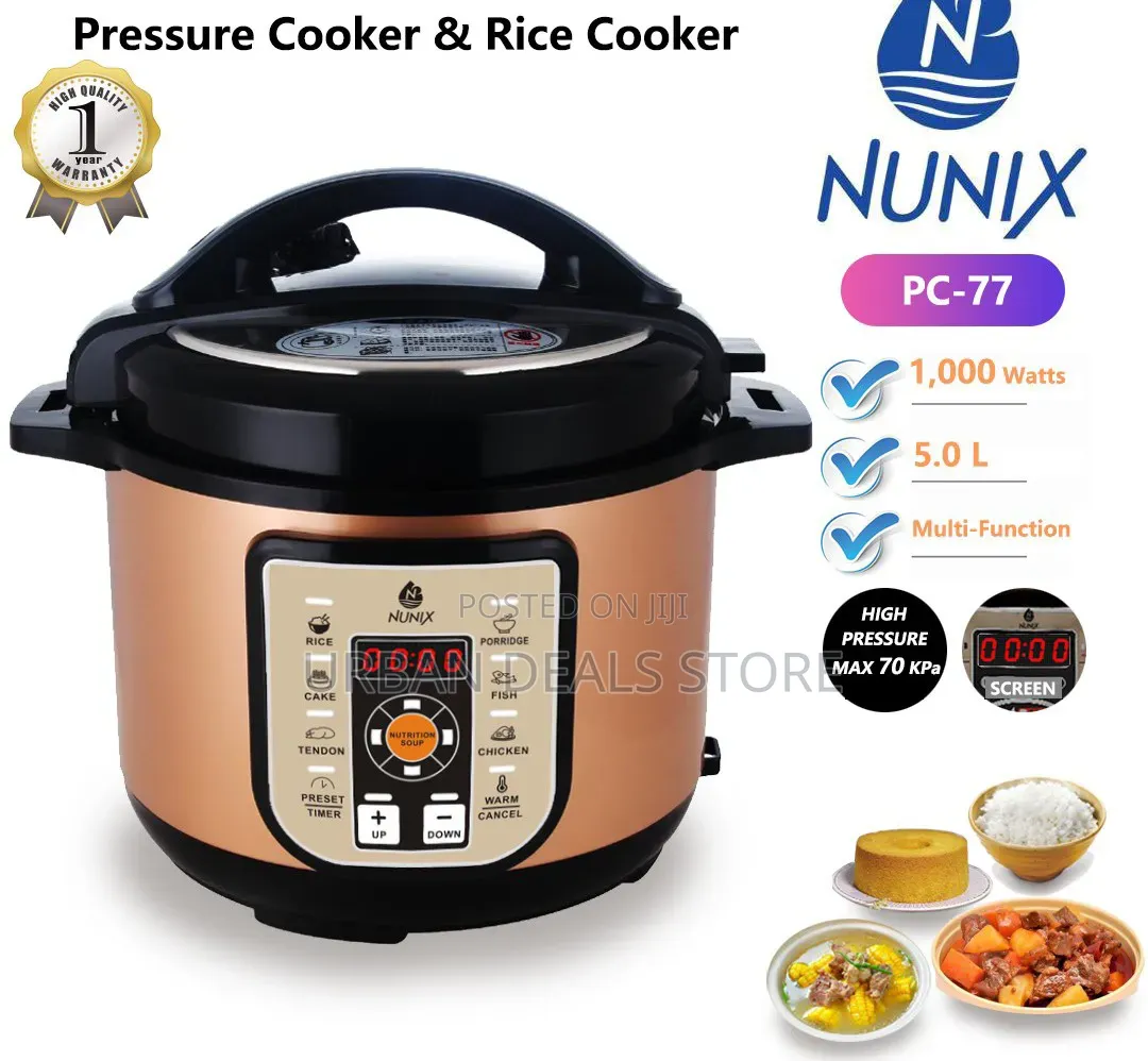 Nunix PC-77 Electric Pressure Cooker