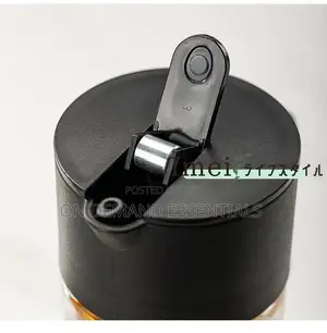 Automatic Opening and Closing Blue Lid Oil Bottle
