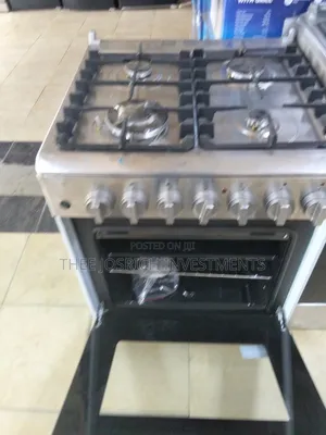 Haier 4 Burner Full Gas Cooker With Wok Burner and Gas Leak Detection