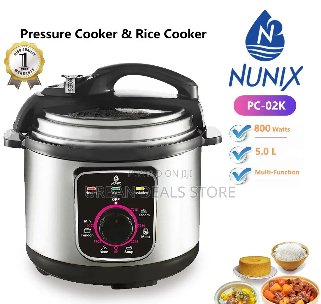 Nunix PC- Electric Pressure Cooker
