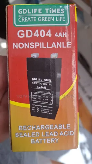GdLife Times Rechargeable Ups Battery 4ah 4volts