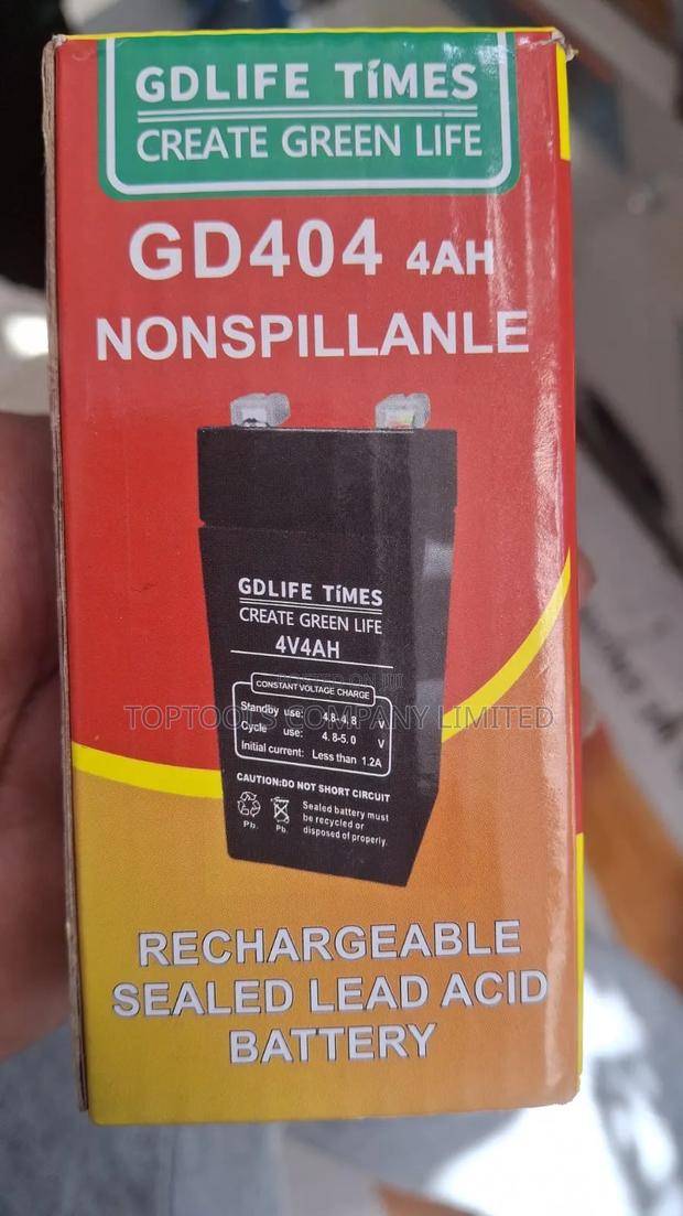 GdLife Times Rechargeable Ups Battery 4ah 4volts