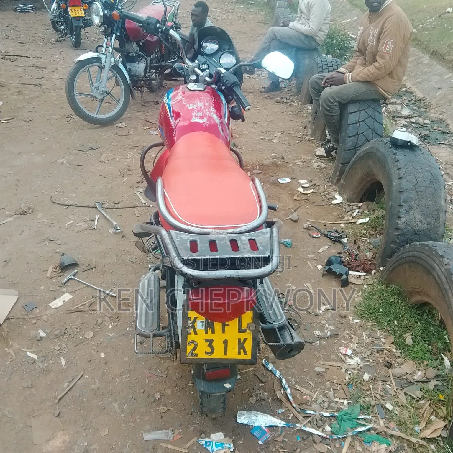 Bajaj Boxer 150 UG 2019 Red