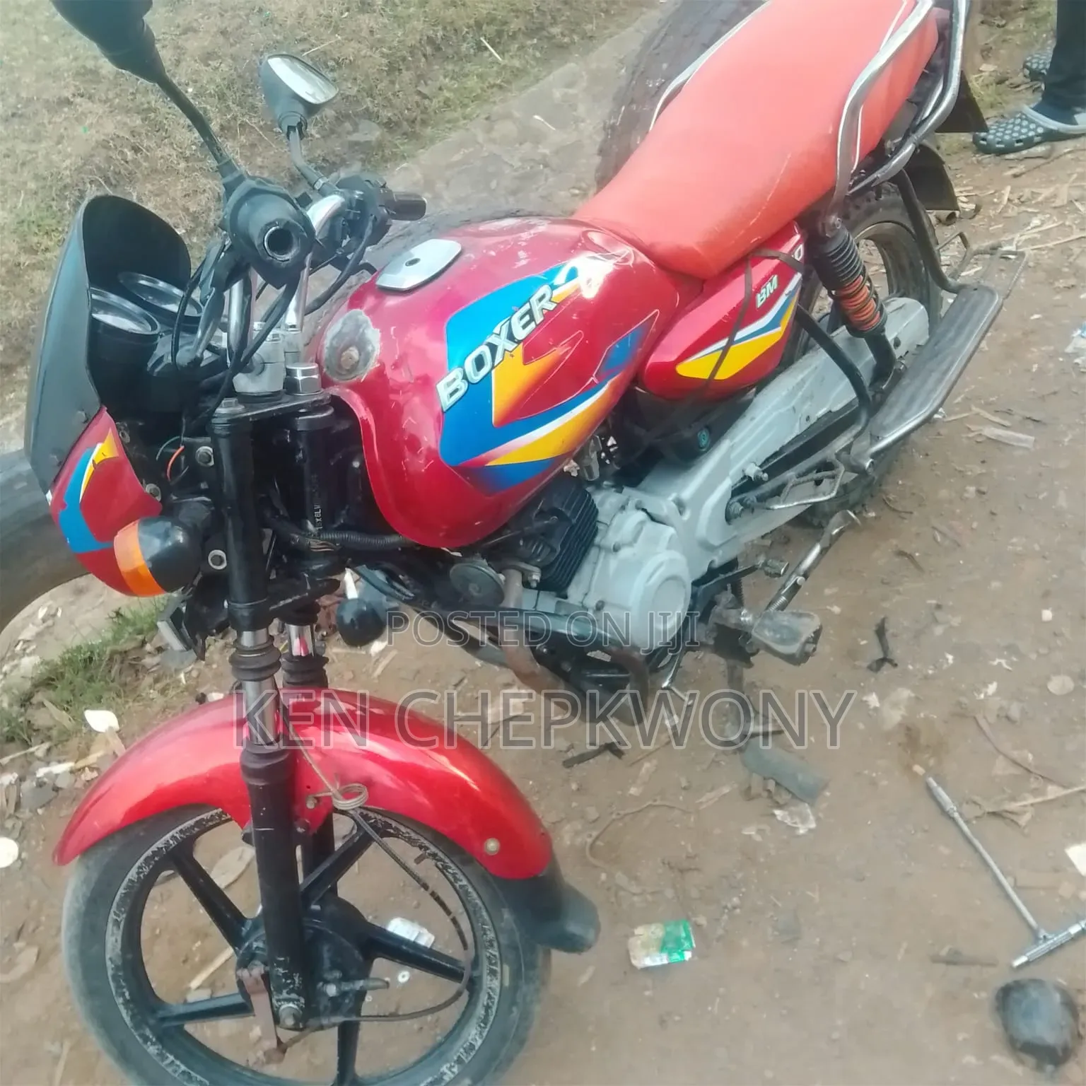 Bajaj Boxer 150 UG 2019 Red